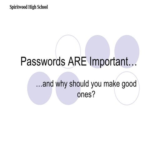 01  Good  Passwords