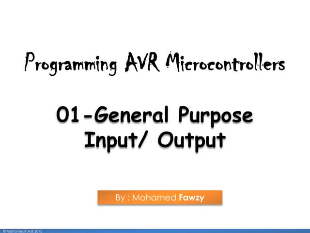 01 GPIO||General Purpose Input Output.2016