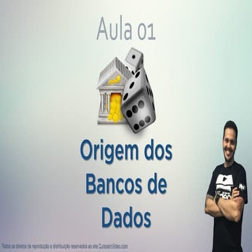Curso MySQL #01 - Surgimento dos Bancos de Dados
