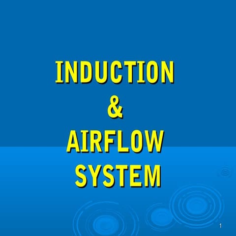 01 induction and airflow system