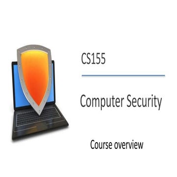 CS155 Computer Security at Stanford University