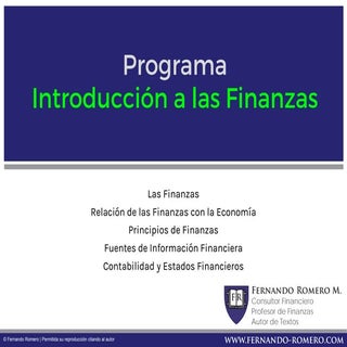 Finanzas 1 - Introduccion a las Fin...