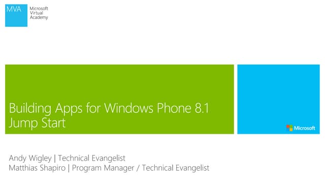 01   introducing the windows phone 8.1