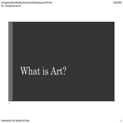 What Is Art? A Philosophical and Cultural Exploration of Meaning ...