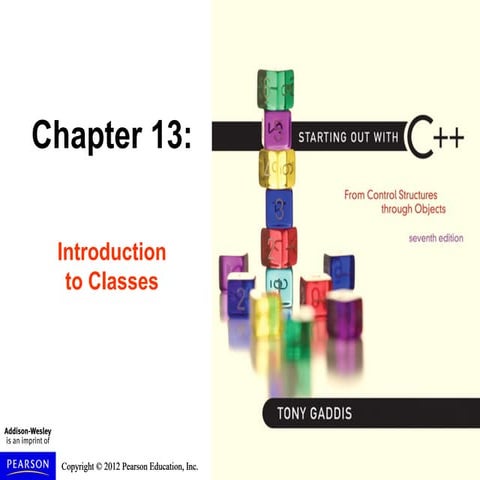Classes and objects | PDF