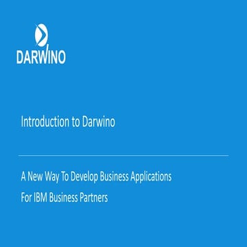 01   introduction to darwino