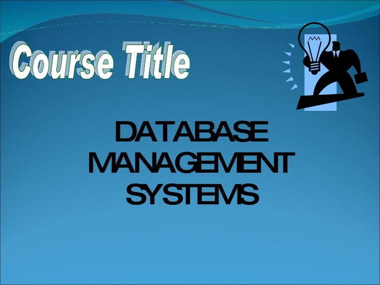 01 Introduction To Dbms