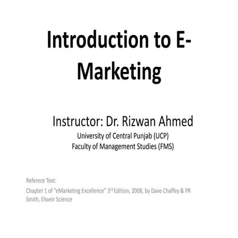 01   introduction to e-marketing