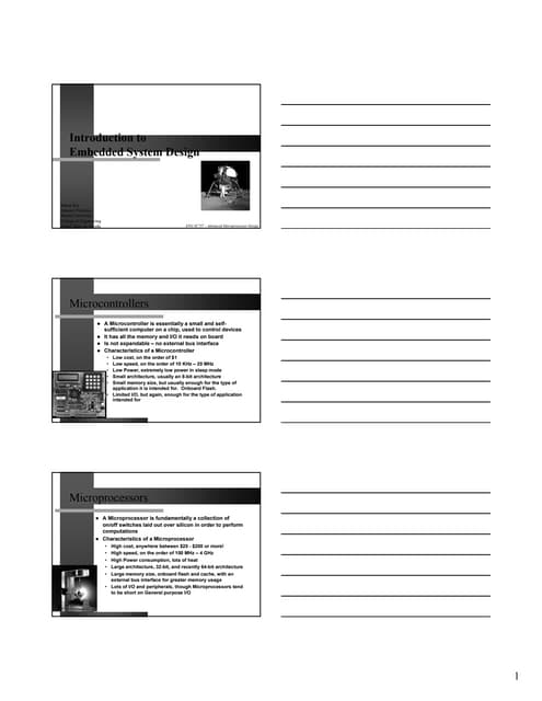 01. introduction to embedded systems