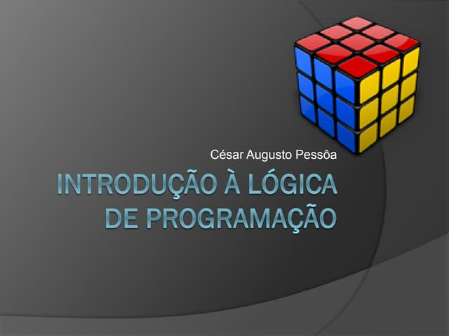 01 - Introdução a lógica de programação - v1.4