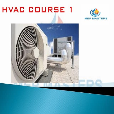 HVAC system education lecture no. one . | PDF