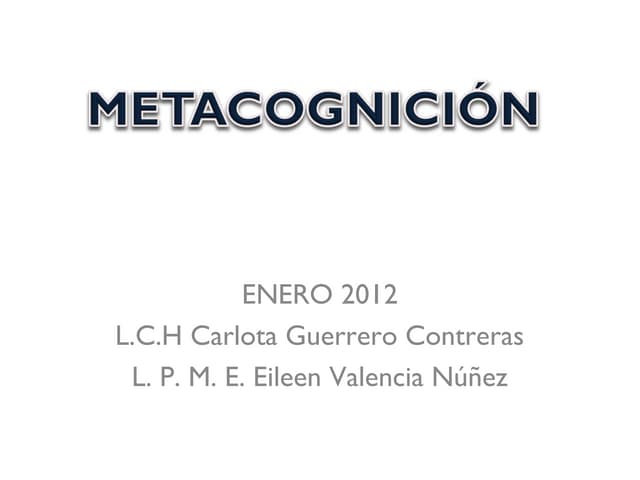 01.metacognición metodologia