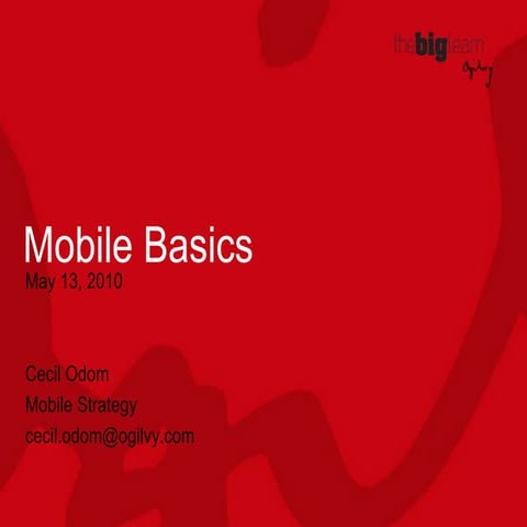 The Big Learn - Mobile Basics