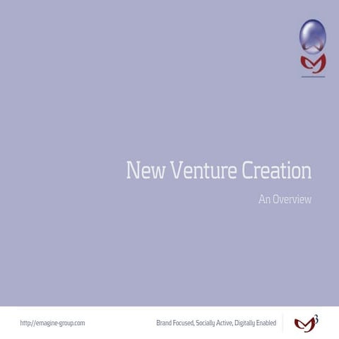 Lecture 1 - New Venture Creation