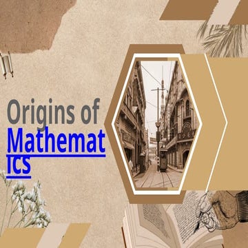 History of Mathematics by Bryan M. Torres | PPTX