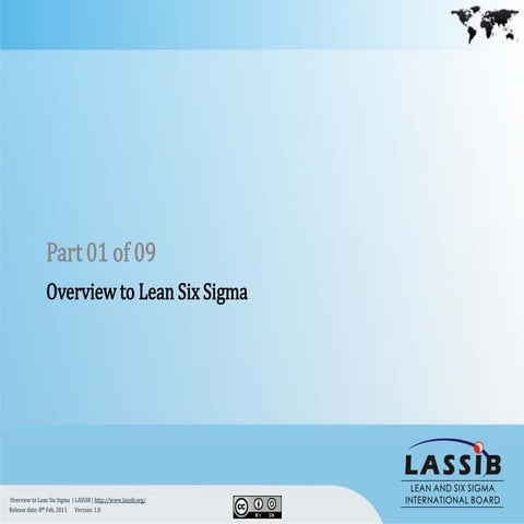 01   overview of lean six sigma