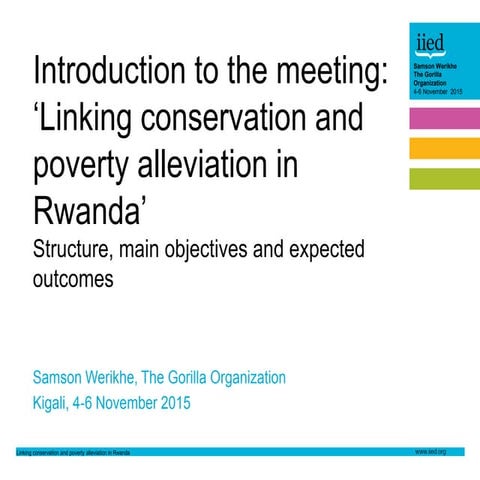 The case of the FORGOTTEN STAKEHOLDERS of Bwindi Impenetrable National ...