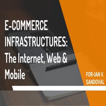 E-Commerce Infrastructures