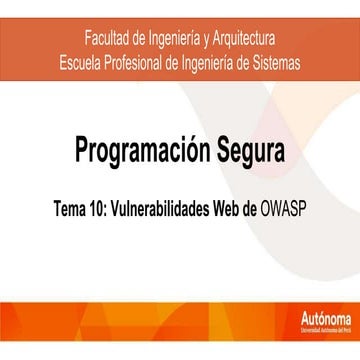 01 - Sesión 10 - OWASP, Vulberabilidad_.pptx