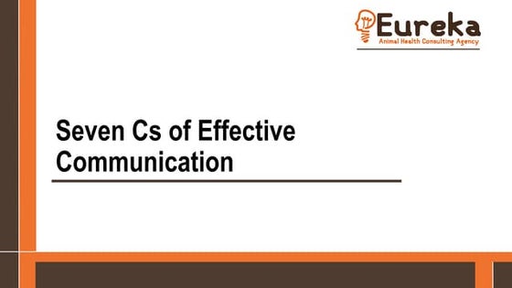 7 C's of communication Presentation | PPTX