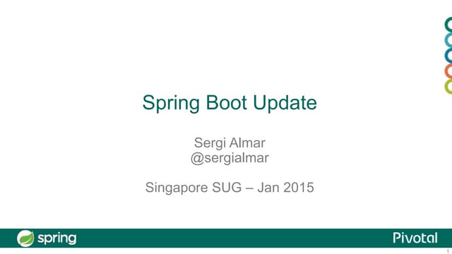 Spring Boot Update