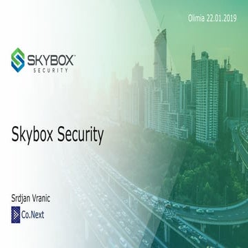 Comprehensive Cybersecurity Management with Skybox Security Suite | PDF