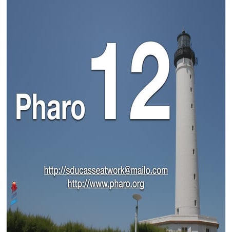 Pharo 12 @ ESUG2024 http://www.pharo.org