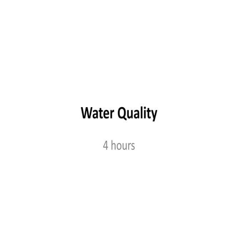 01 water quality