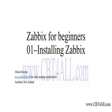 01-Zabbix4Beginners-InstallingZabbix.pdf