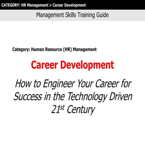 0100 01 Career Develoment Webinar