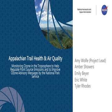 2016Sum_LaRC_AppalachianTrailHealthAQ_Presentation_FD