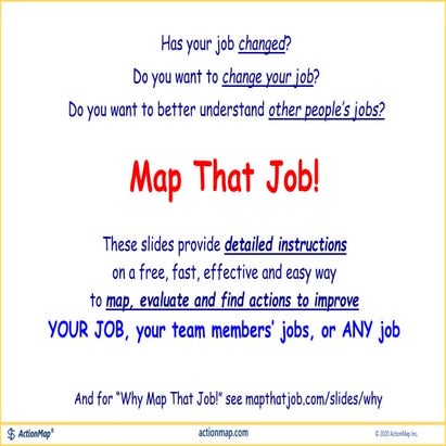 Map That Job! Core Training Slides NEWER (AND BETTER) VERSION at ...