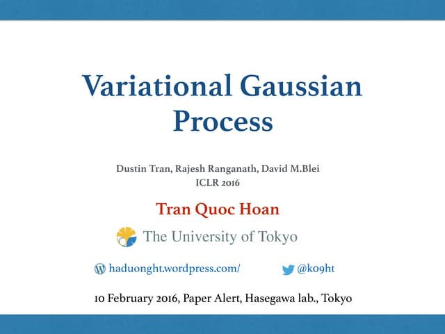 010_20160216_Variational Gaussian Process