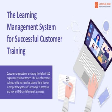 The Learning Management System for Successful Customer Training 