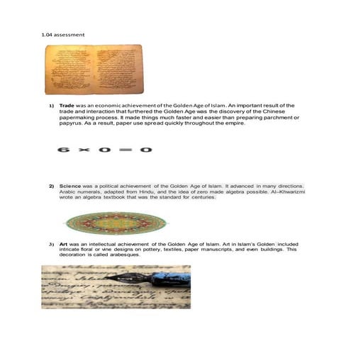 The golden age of islam | PPT