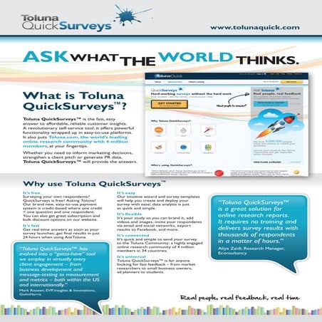 Toluna QuickSurveys | PPTX