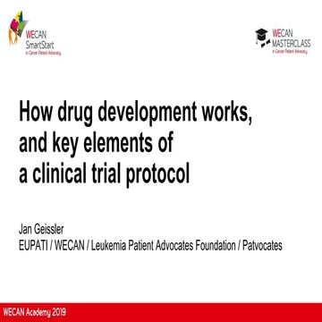 0107 Jan Geissler - How drug development works and elements of trial protocols