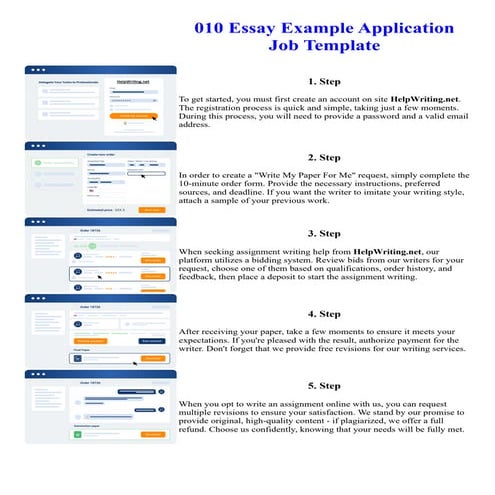 010 Essay Example Application Job Template