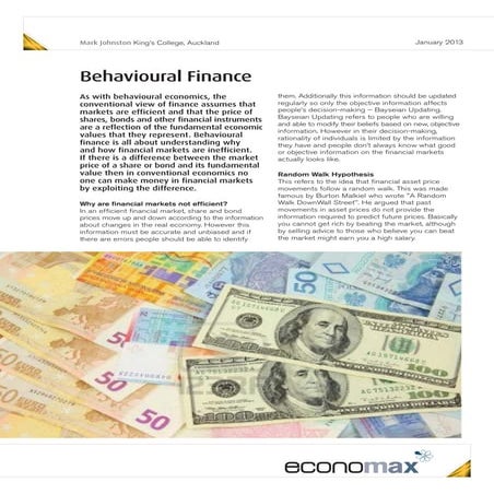 Behavioural Finance
