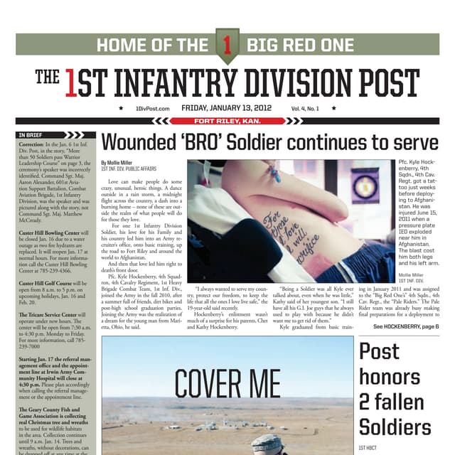 The 1st infantry Division Post 13 Jan Edition 