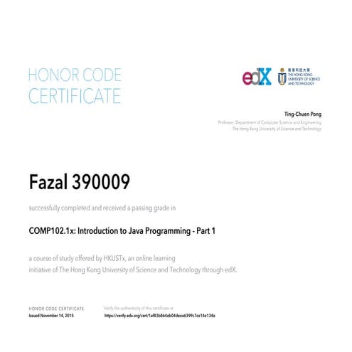 Certificate | PDF