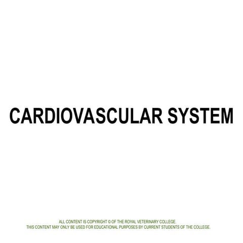 histology of cardiovascular system | PDF