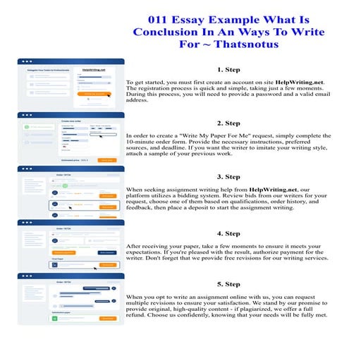 011 Essay Example What Is Conclusion In An Ways To Write For Thatsnotus ...
