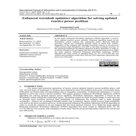 Improved Multi Verse Optimization Algorithm for solving Multiobjective ...