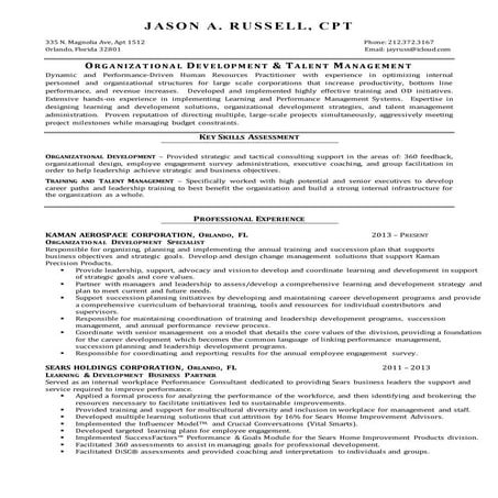 2013-Jarvis Resume-Learning & Development Leader | PDF