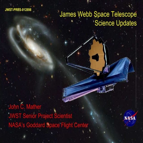 Presentation about James Webb's Telescope