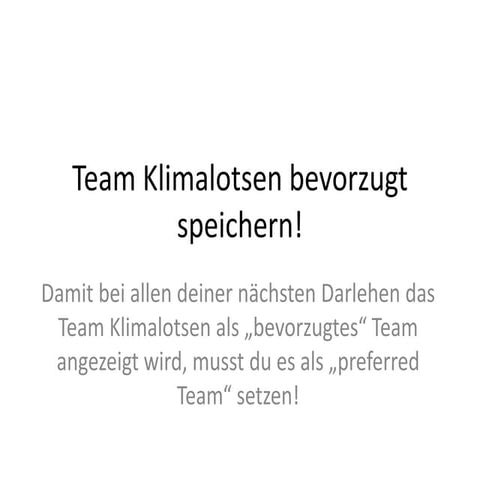 012 Team bevorzugt speichern