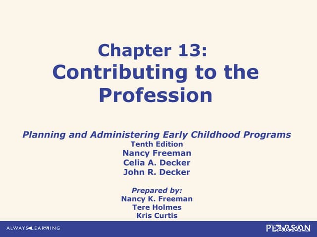Chapter 13 Slides | PPT