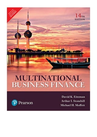 multinational business finance 14th edition pdf free download
