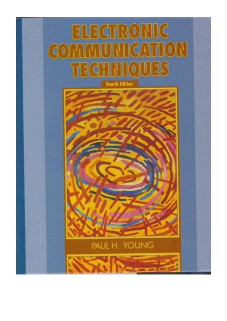 (1998) Electronic Communication Techniques (4th Edition) (PDF) by Pa…